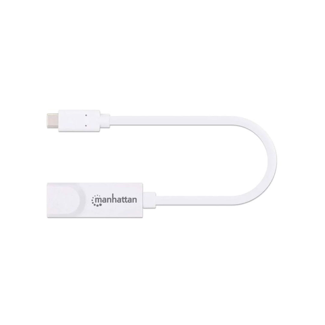 507585 محول من USB-C 3.2 إلي أنترنت Gigabit - أبيض
