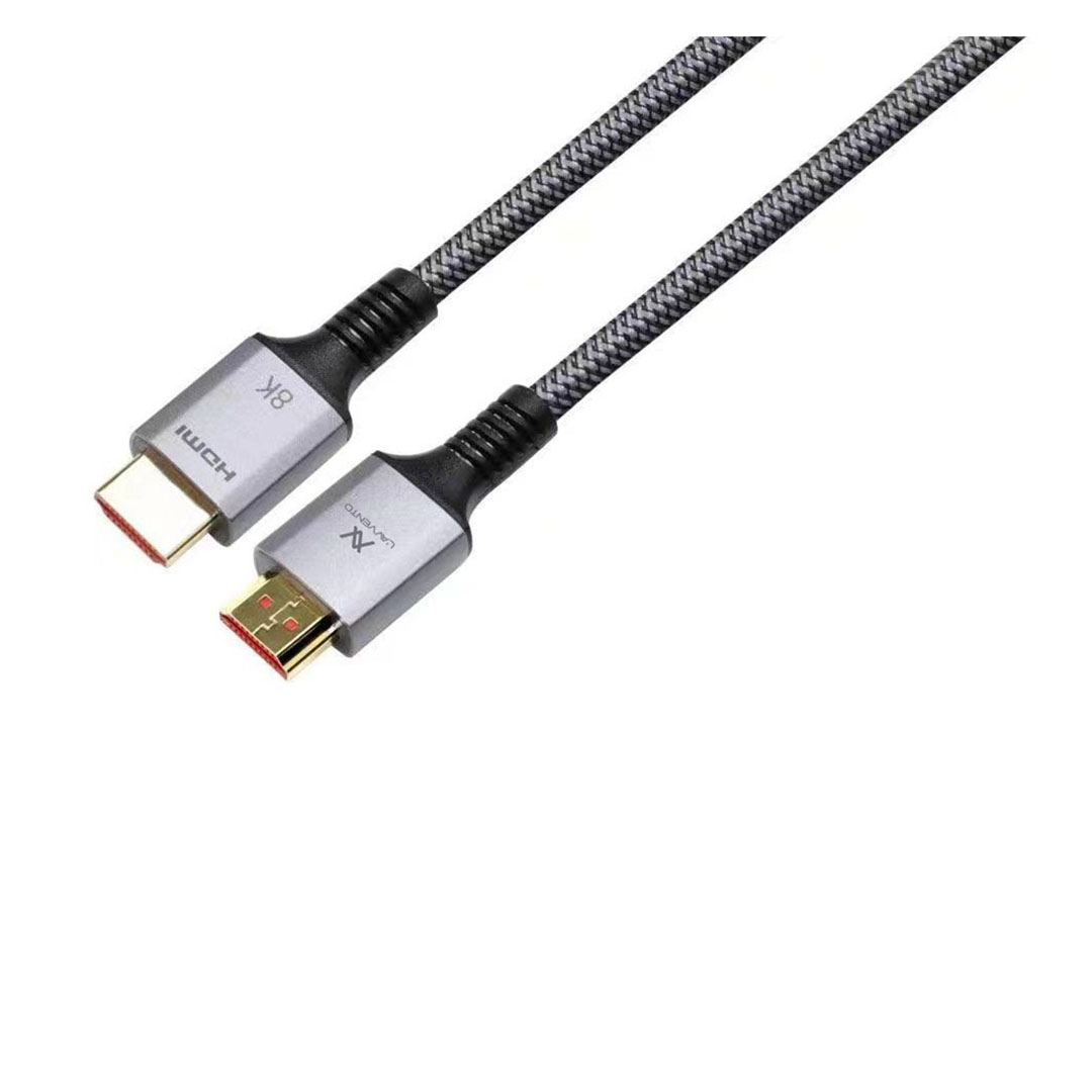 DC194 كابل HDMI 8K - 3متر - رمادي