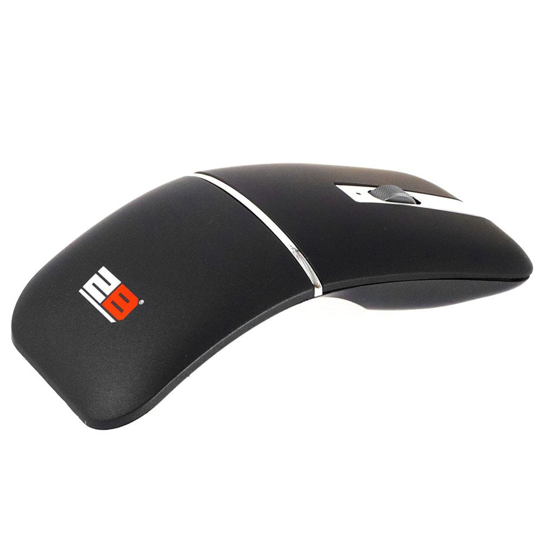 MO305 ماوس لاسلكي قابل للشحن - أسود/فضي