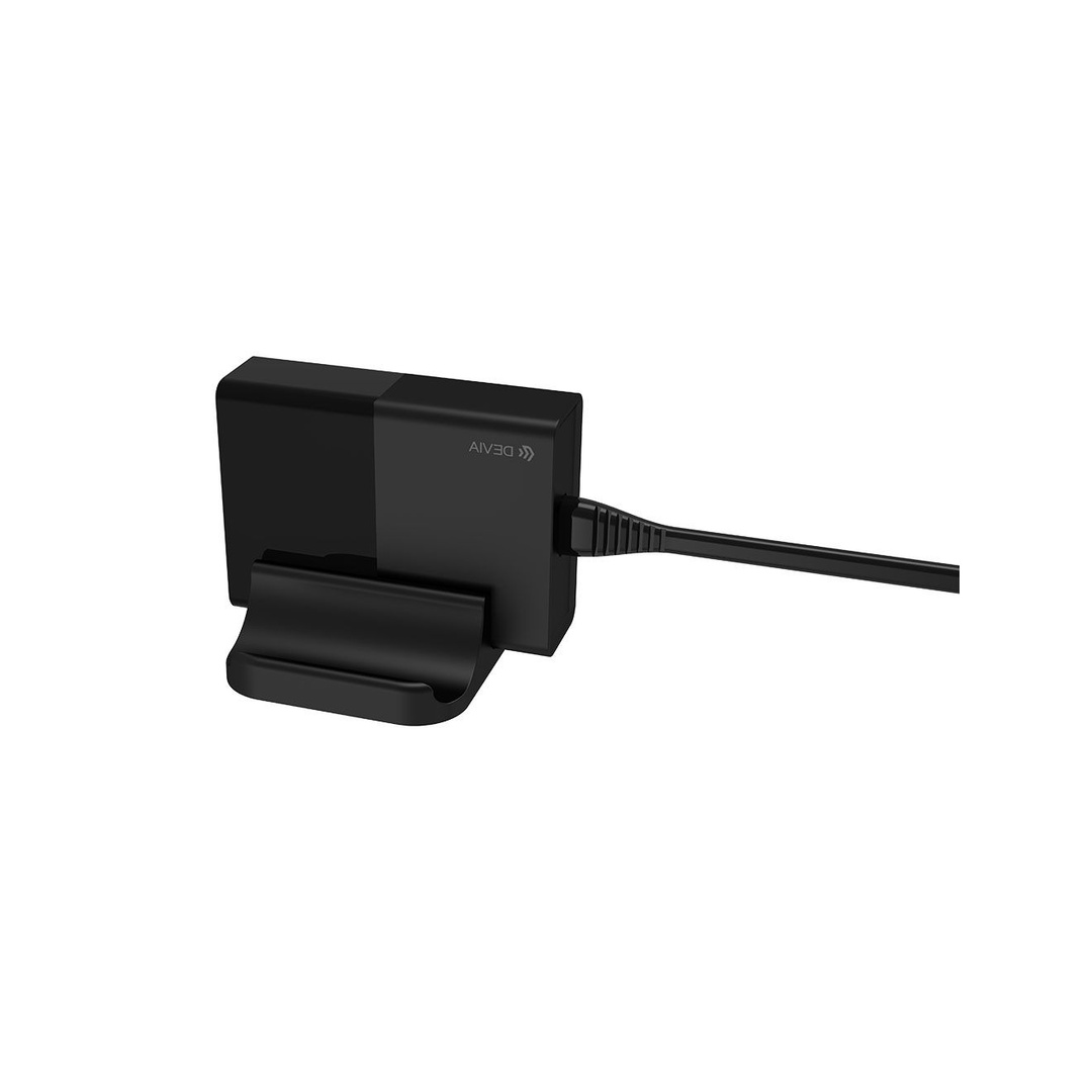 ديفيا شاحن متعدد المنافذ Extreme Speed Series EU قوة 80 وات - أسود RX-1919-6