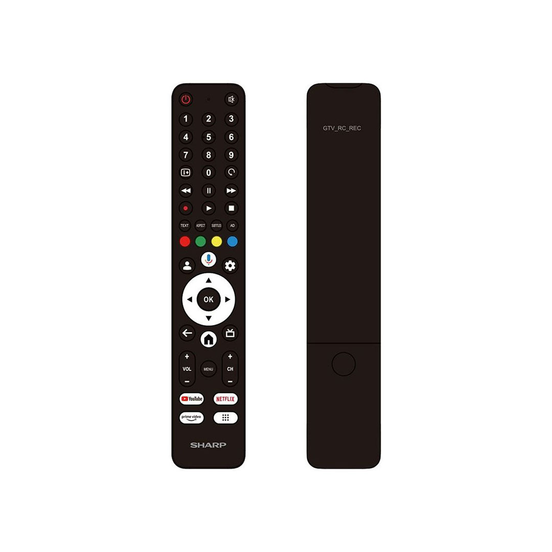 تلفزيون شارب - 50 بوصة - LED 4K UHD - سمارت Google TV - بدون اطار - 4T-C50FJ16EX