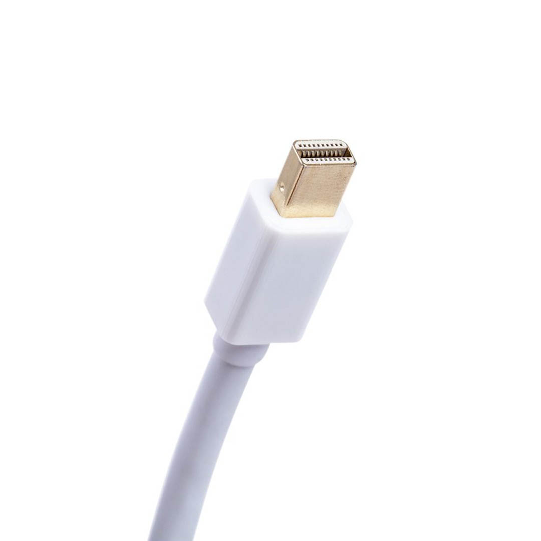 CV166 كابل Mini Display Port - أبيض - 1.8 متر