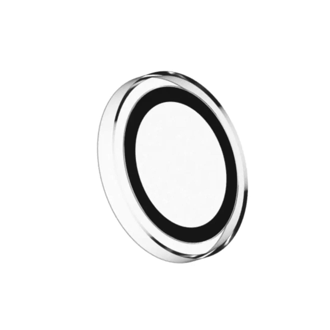 واقي عدسات كريستال - 2 قطع - لهاتف أيفون 15 و 15 بلس - شفاف