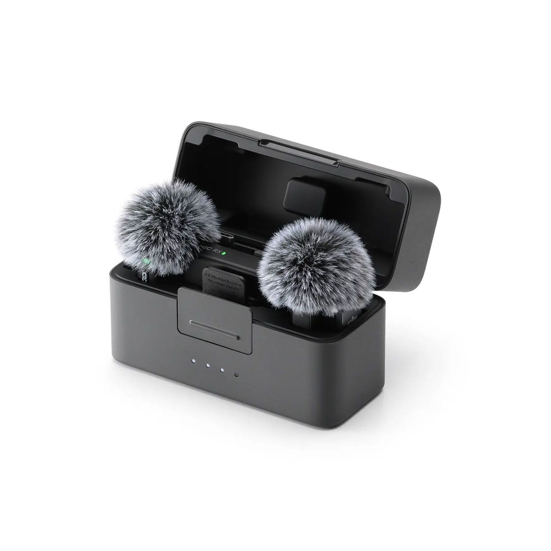 DJI ميكروفون ميني 2 TX + 1 RX مع علبة شحن - أسود