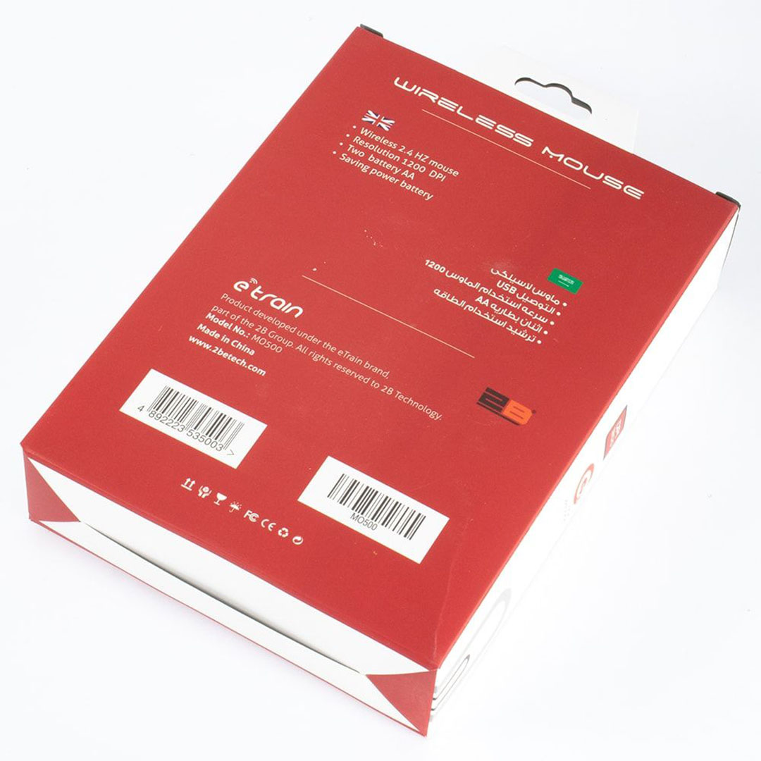 MO500 ماوس لاسلكي - أسود