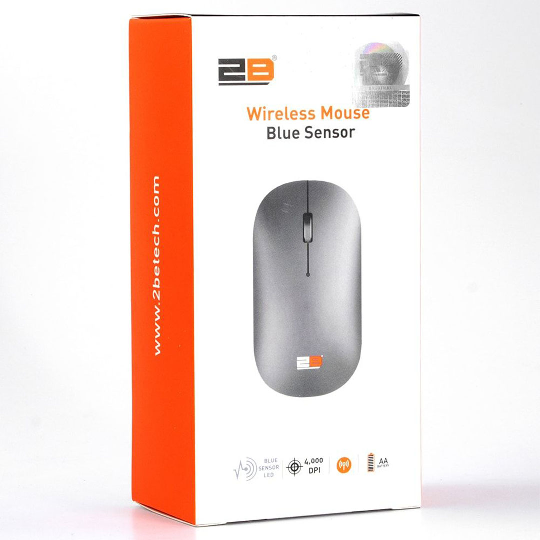 MO876 ماوس أوبتيكال Slim لاسلكي - رمادي