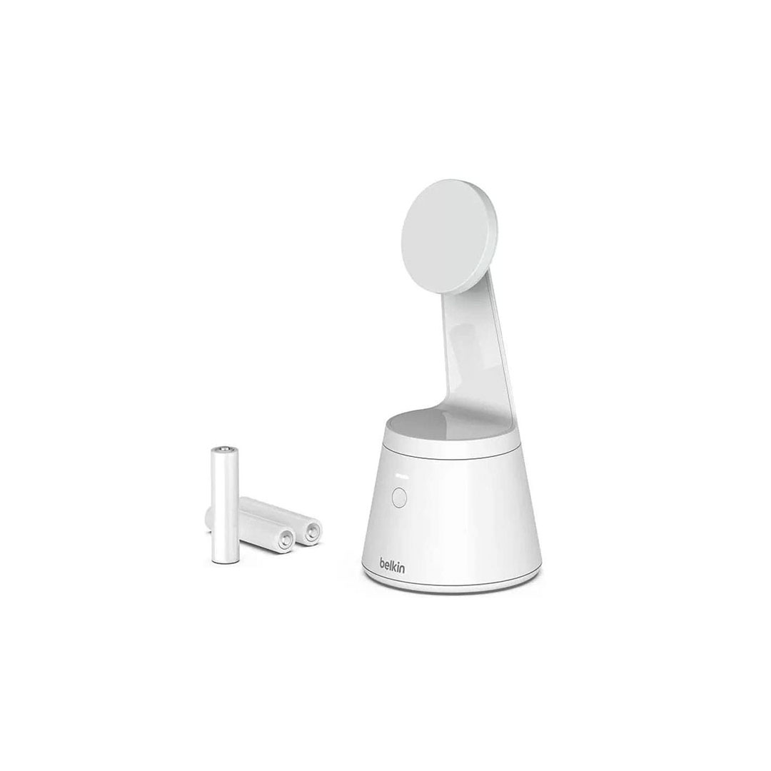 حامل هاتف مغناطيسي بيلكين مع تتبع الوجه - أبيض - MMA001BTWH