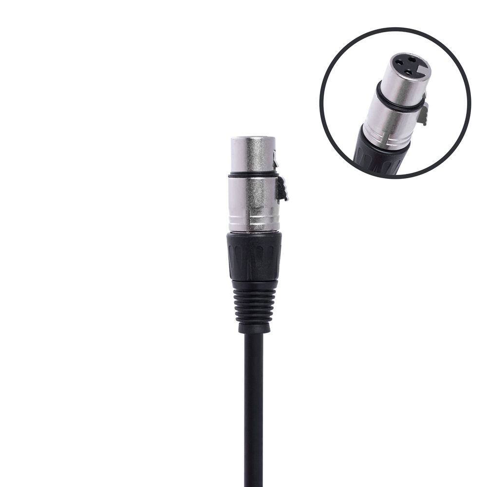 CV115 كابل XLR إلى 1/4' للميكروفون طوله 2 متر