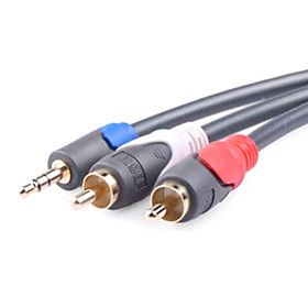 CV204 كابل توصيل من RCA Socket DC2 - الى Audio Pc Cable -  3 متر