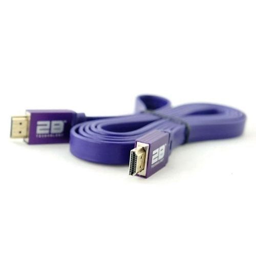 CV893 - كابل من HDMI الى HDMI - طوله 3 متر - بنفسجى