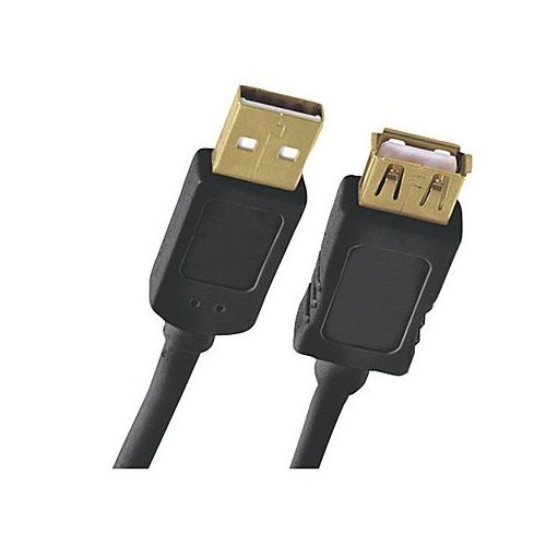 DC074 امتداد لكابل USB - أسود
