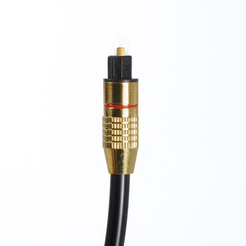 DC557 - كابل Toslink Fiber Optical - طوله 1.5 متر - أسود