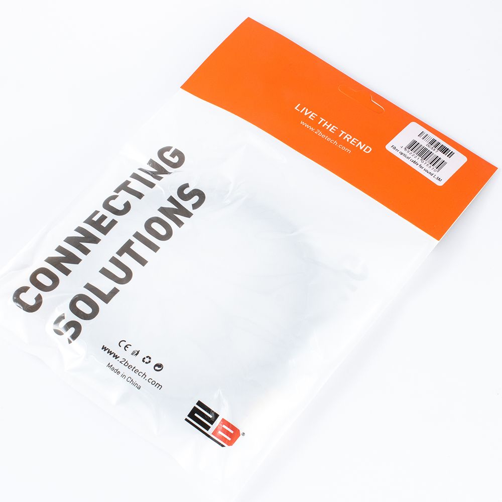 DC557 - كابل Toslink Fiber Optical - طوله 1.5 متر - أسود