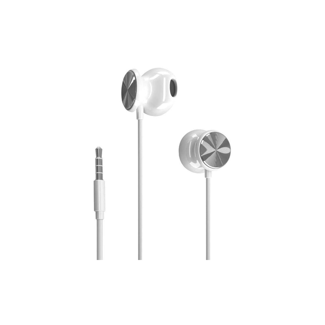 أتـش بي سماعة أذن سلكية توصيل 3.5 مم - أبيض DHH-1112