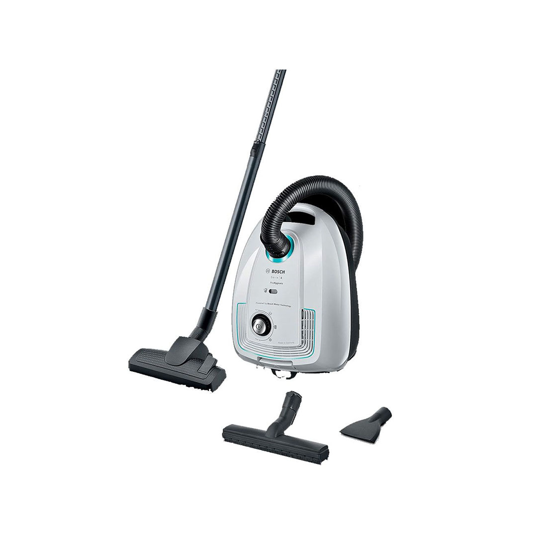 بوش مكنسة كهربائية 2200 وات - 4 لتر - أبيض - BGL38WHYG