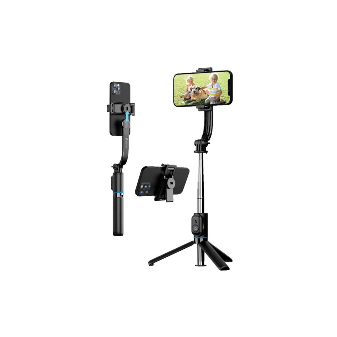 ديفيا حامل ثلاثي القوائم متعدد الوظائف مع سيلفي ستيك – أسود