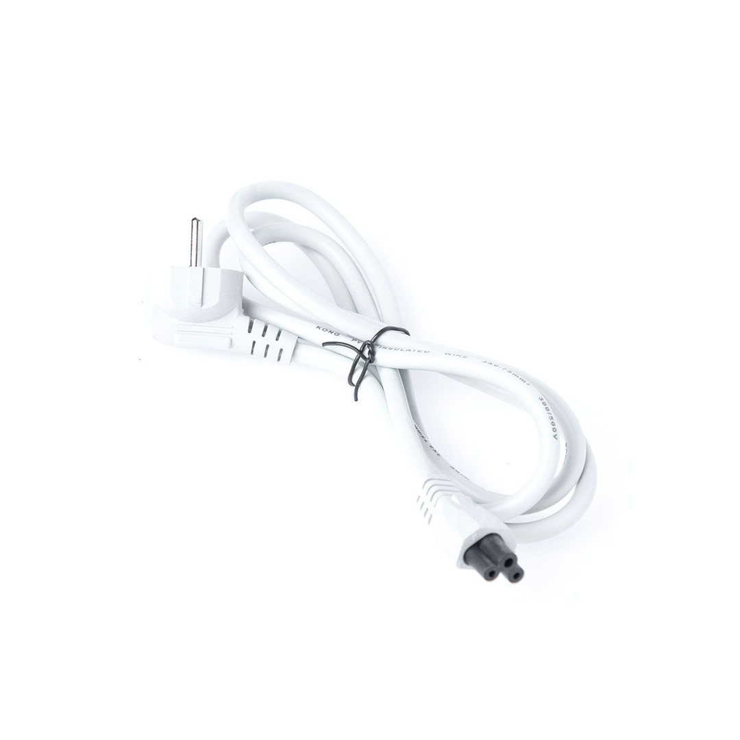 (PS931) كابل طاقة شاحن الكمبيوتر المحمول - 1.5 متر - 300/500 فولت - رمادي