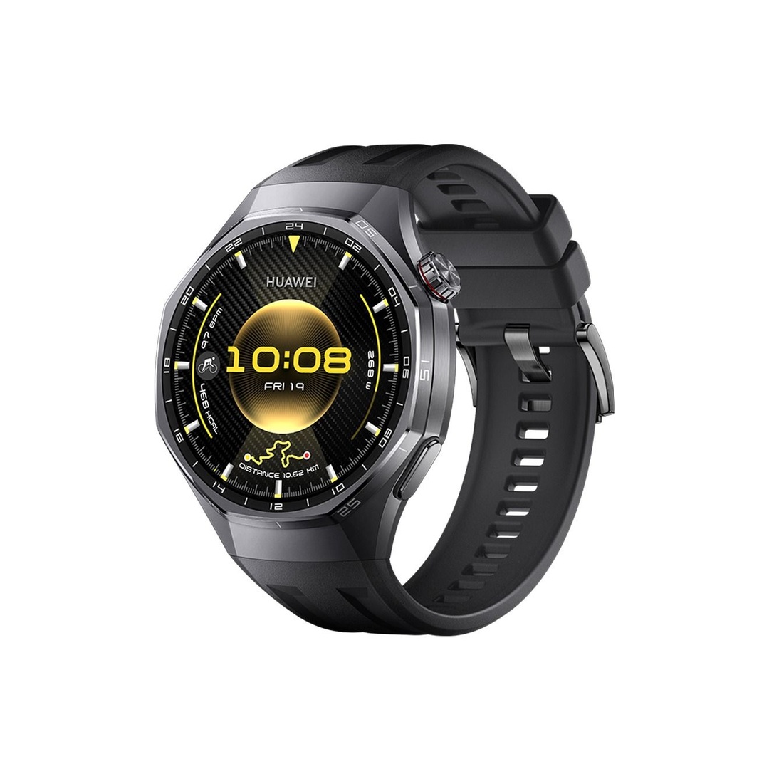 هواوي ساعة ذكية GT6 برو مقاس 46 مم - أسود