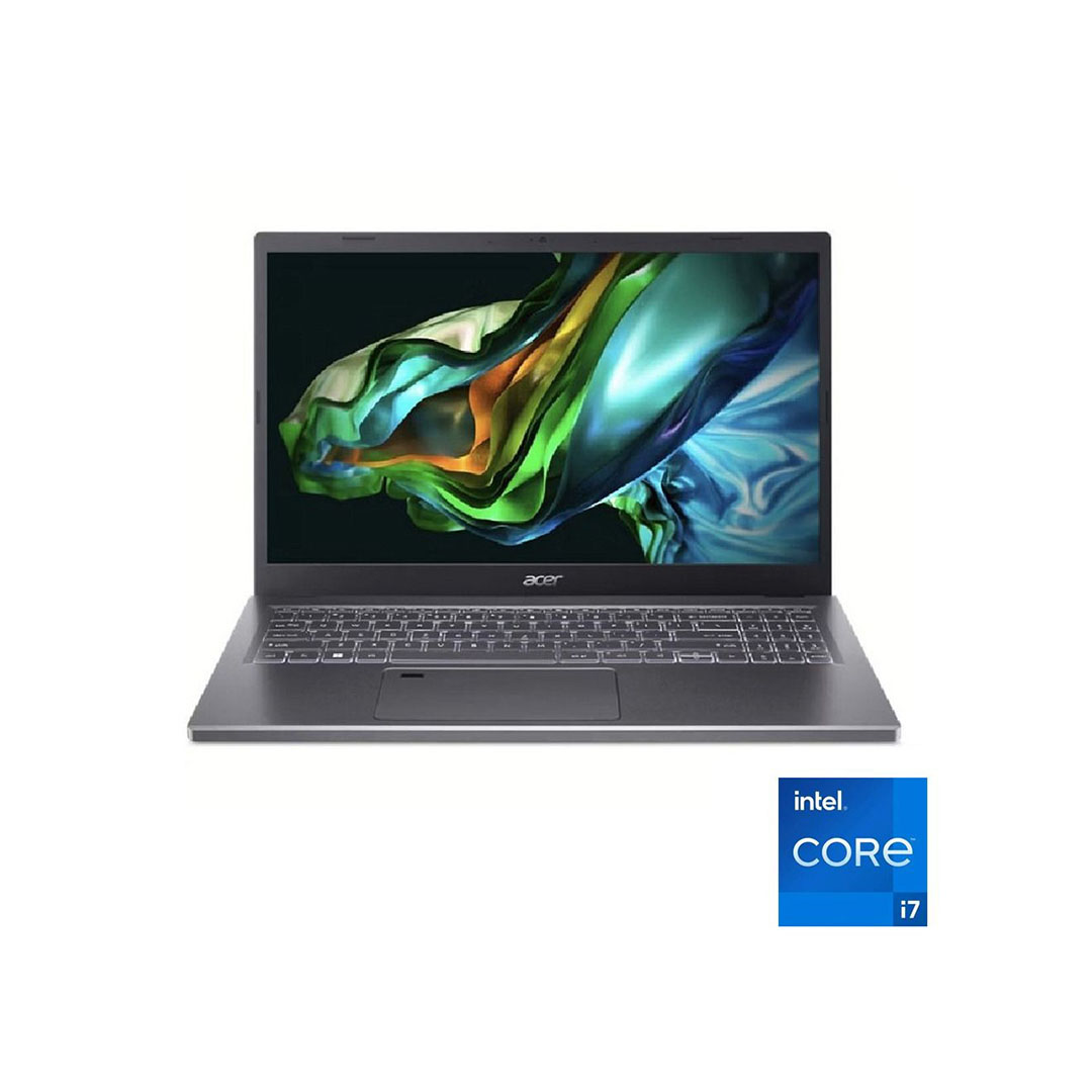 ايسر اسبير 5 A15-51M-58CS لاب توب - انتل® كور™ i7-13620H - رامات 16 جيجا بايت - هارد ديسك 512 جيجا بايت SSD - جرافيك Intel® UHD Graphics - شاشه 15.6 FHD بوصة 60 هرتز - فضي