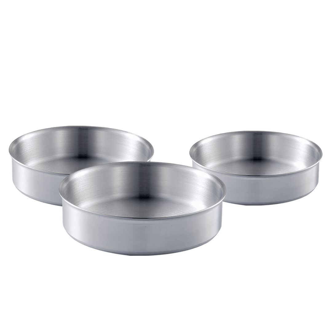 طقم صواني فرن دائري -3 قطع
