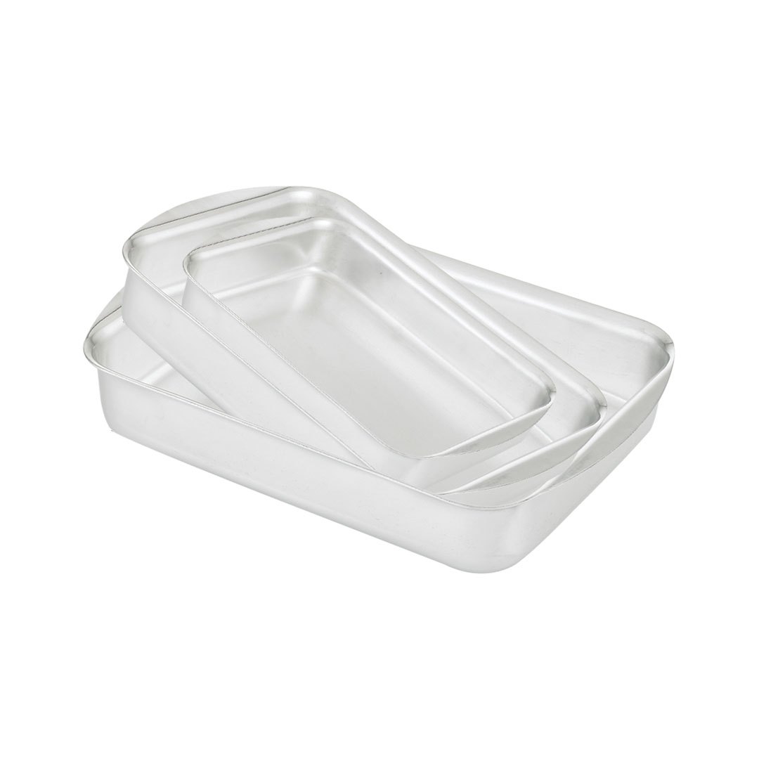 طقم صواني الومنيوم - 3 قطع