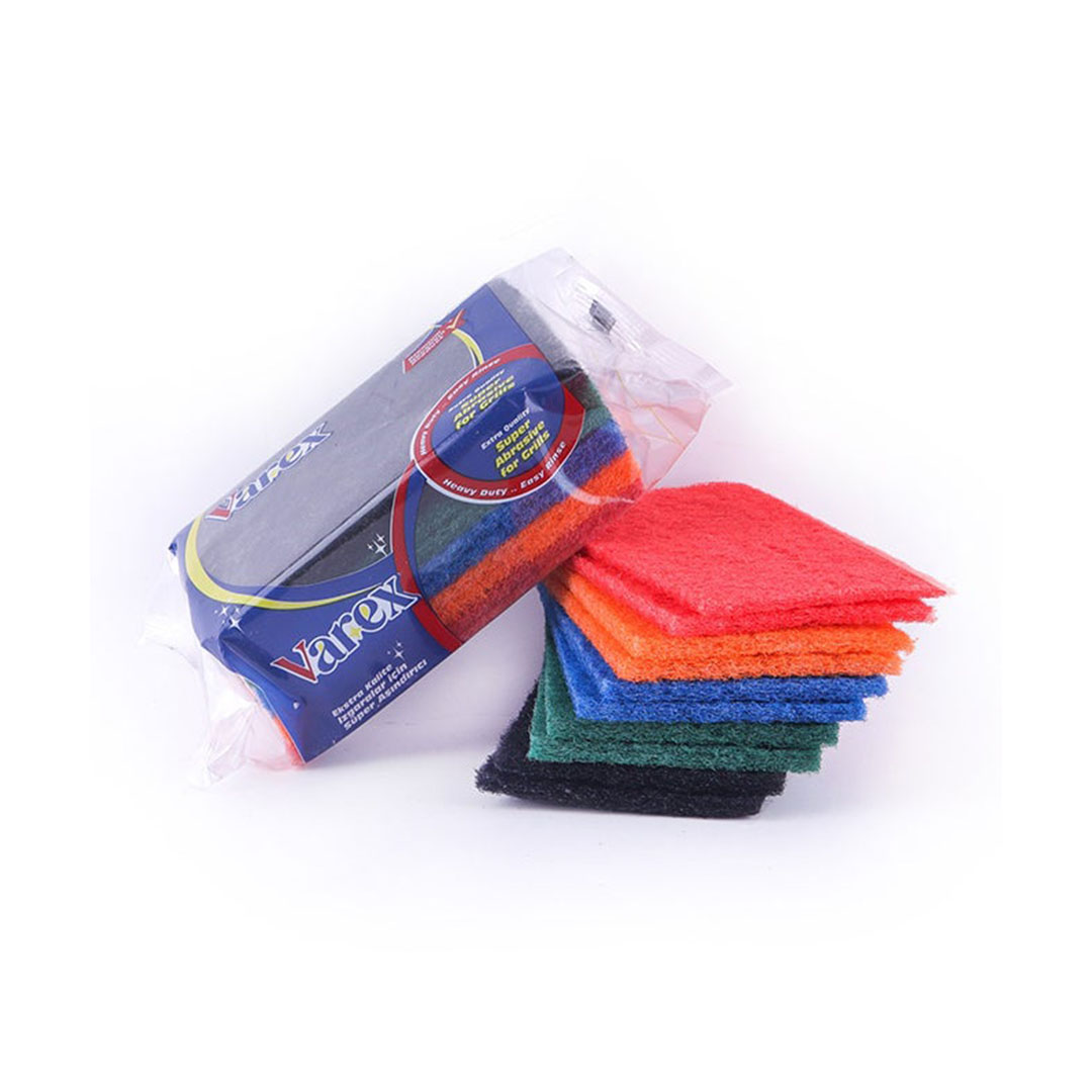 ليفة غسيل مواعين جلى طبقات - 10 قطع - V - 28