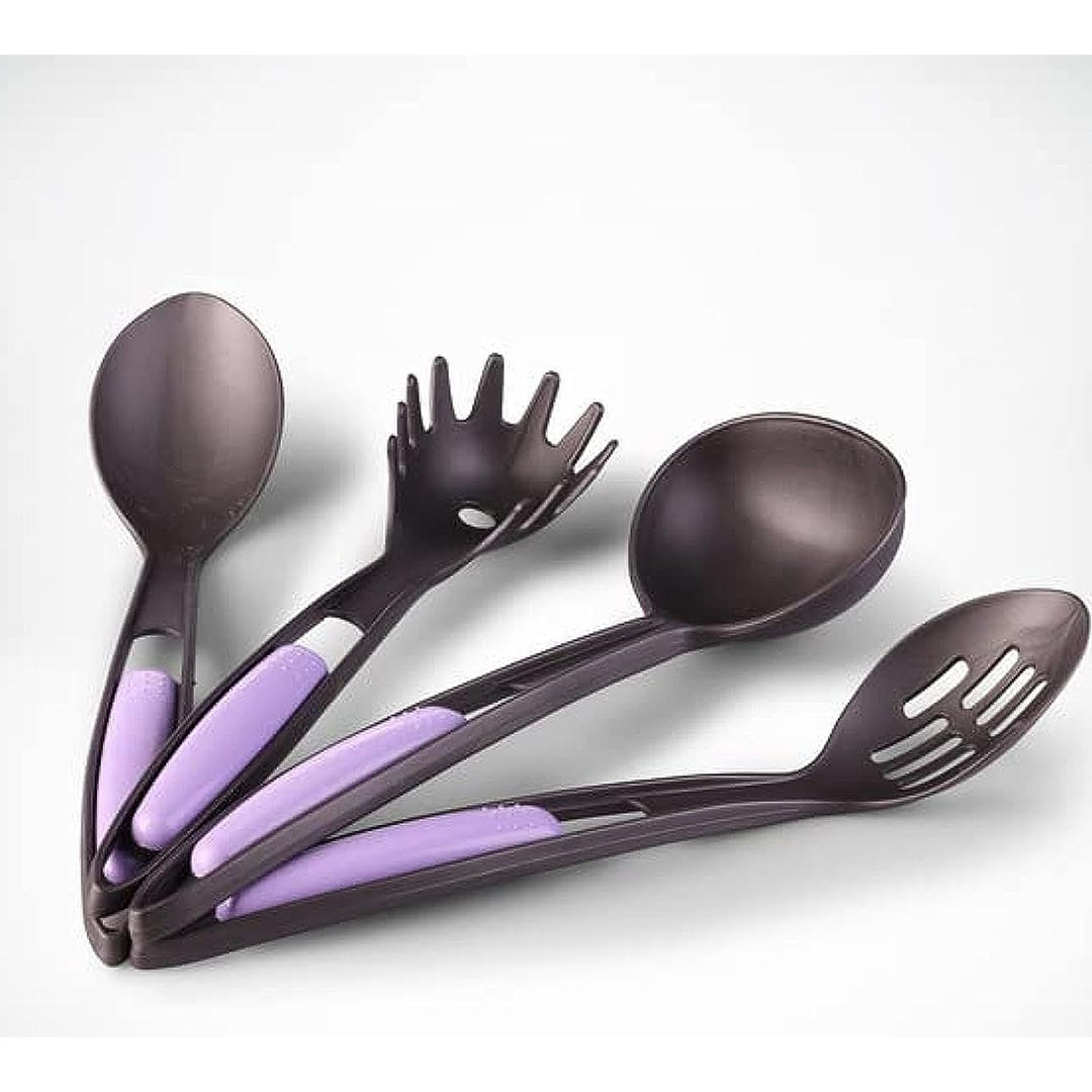 طقم توزيع فرنسي ماكس بلاست - 4 قطع - متعدد الالوان