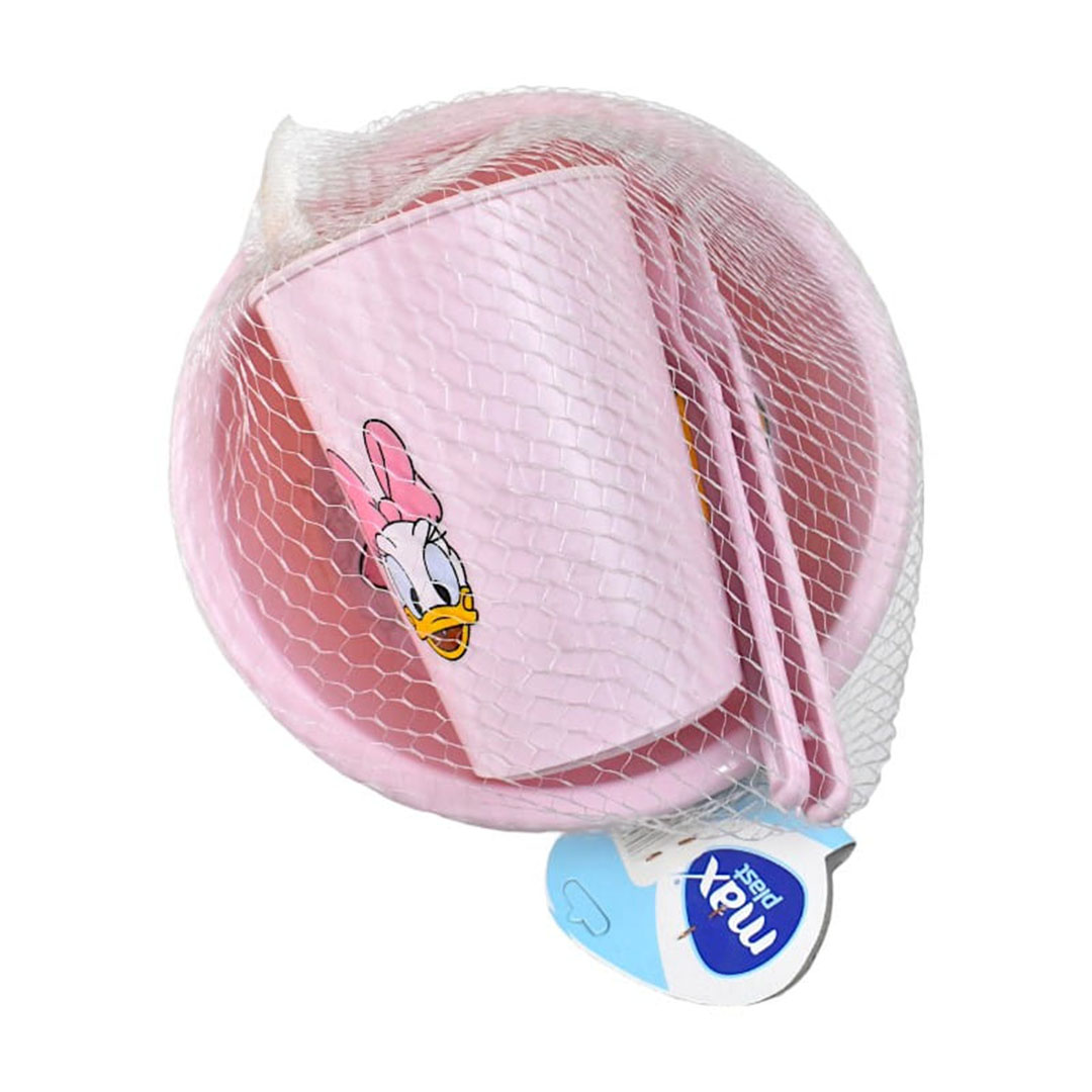 طقم طعام للاطفال ماكس بلاست سمايلى - 4 قطع