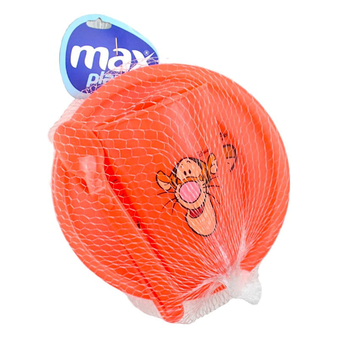 طقم طعام للاطفال ماكس بلاست سمايلى - 4 قطع - متعدد الالوان