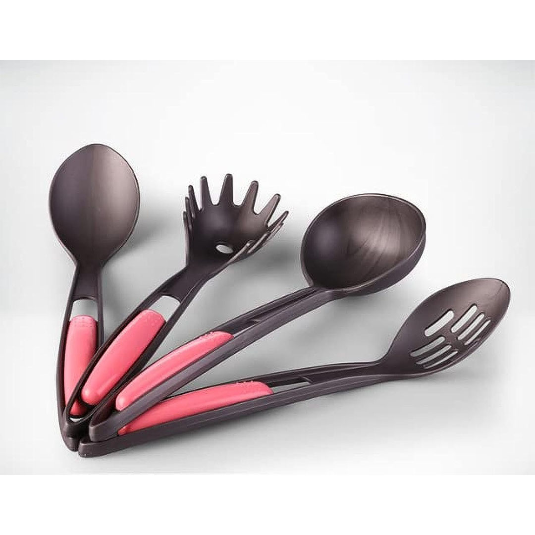 طقم توزيع فرنسي ماكس بلاست - 4 قطع - متعدد الالوان