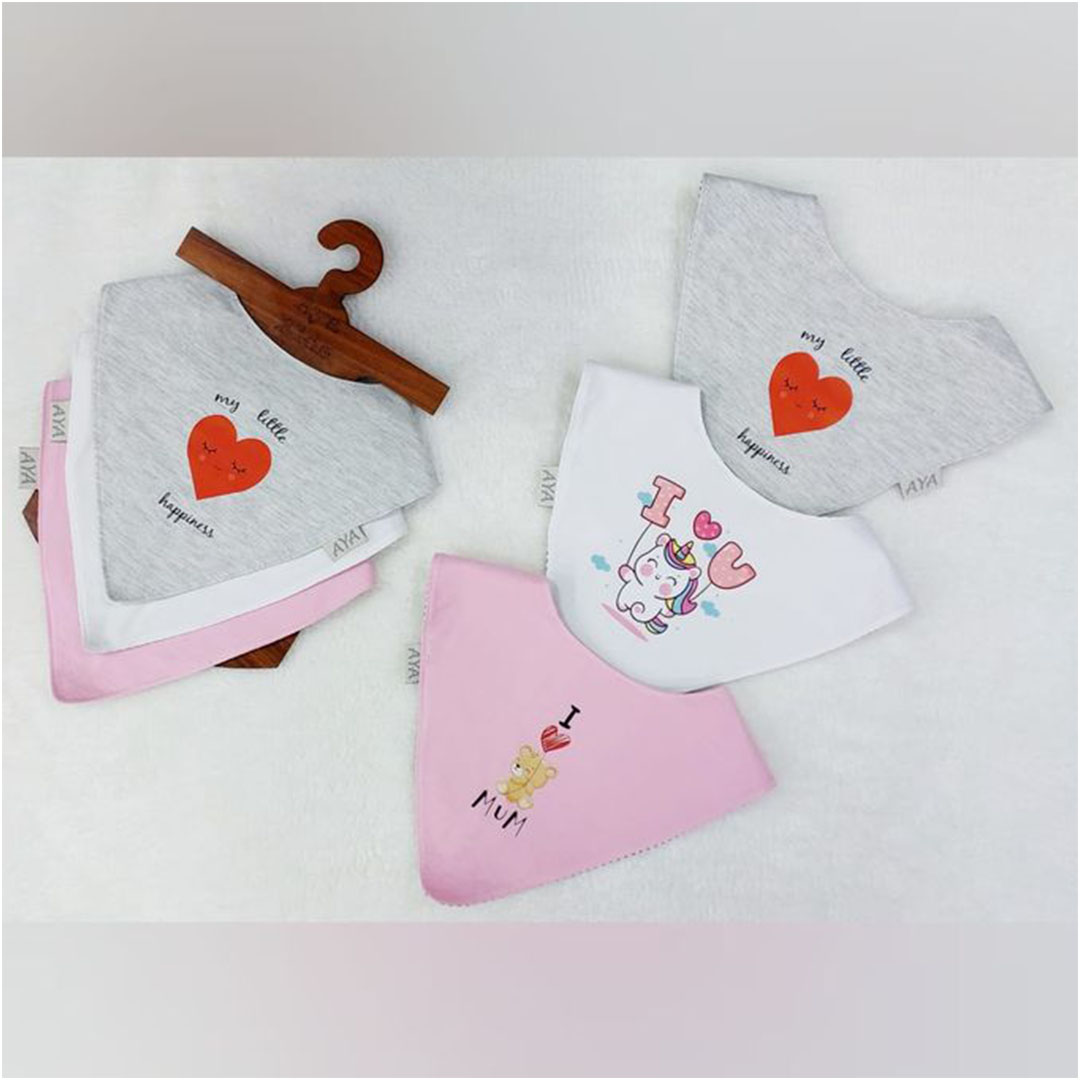 6160 بافتة سكارف قطن للأطفال - Happines