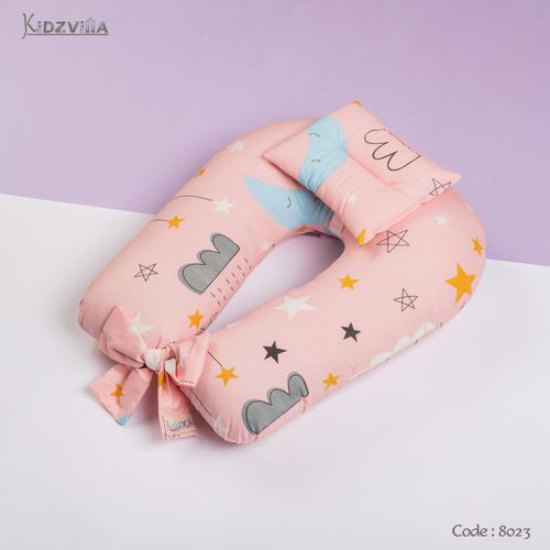 8023 مخدة رضاعة فايبر مع مخدة اضافية