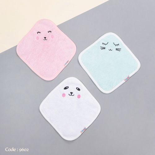 9602 فوط قشط قطن للكتف بناتي - 3 قطع