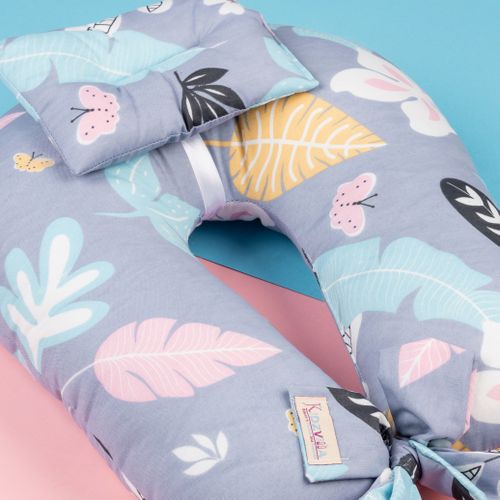 800 مخدة رضاعة فايبر مع مخدة اضافية