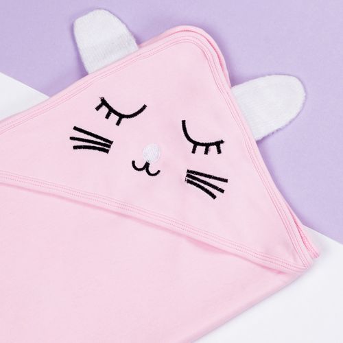 9603 كوفرته أطفال قطن - طبقة وحدة - بينك