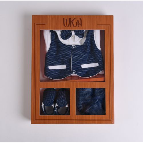 113 طقم بدلة سبوع للأولاد - حديث الولادة