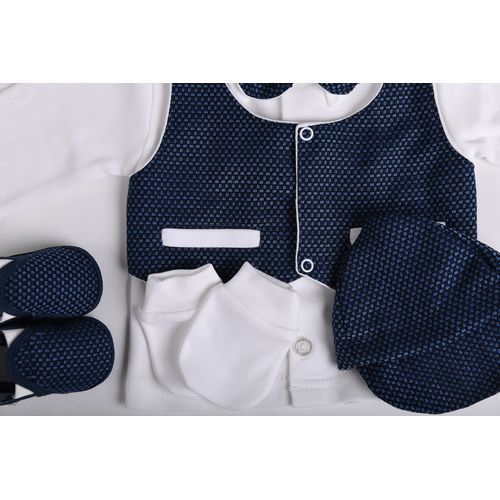 113 طقم بدلة سبوع للأولاد - حديث الولادة