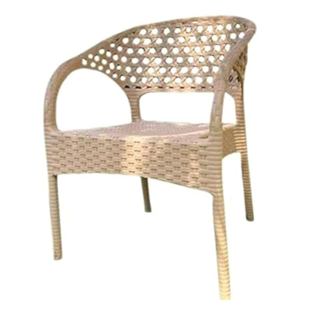 كرسي بذراعين للأطفال الصغار - بيج