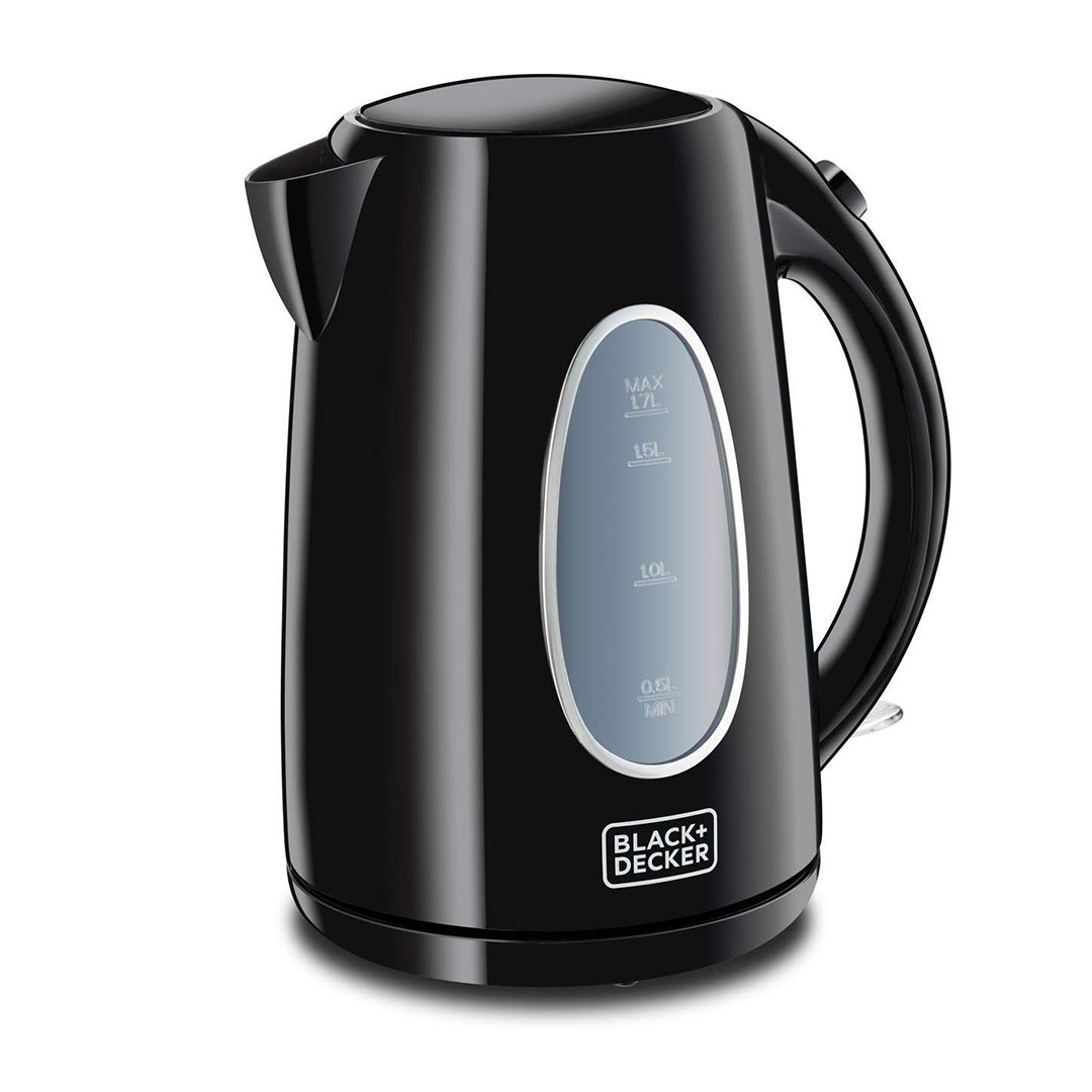 بلاك أند ديكر غلاية مياة كهربائية - 2200 وات - 1.7 لتر - أسود - Jc69-b5