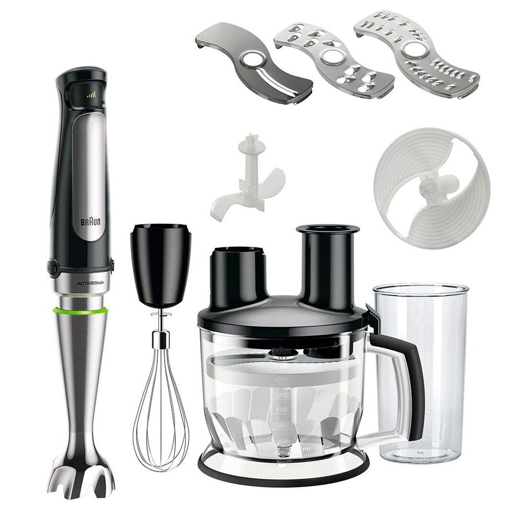 MQ7075X هاند بلندر مالتي كويك 7 براون - 1000 وات - أسود