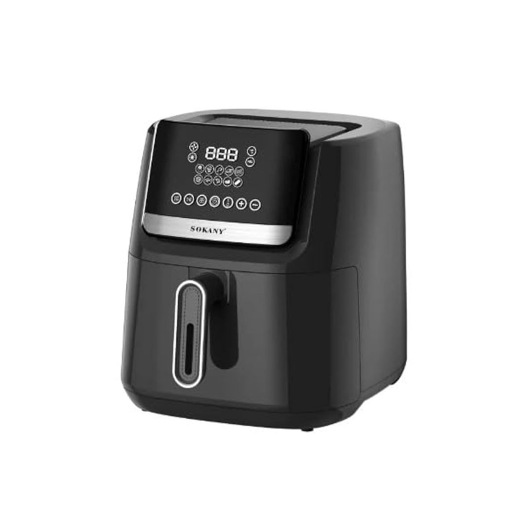 سوكانى قلاية هوائية ديجيتال- 1800 وات - أسود SK-10007