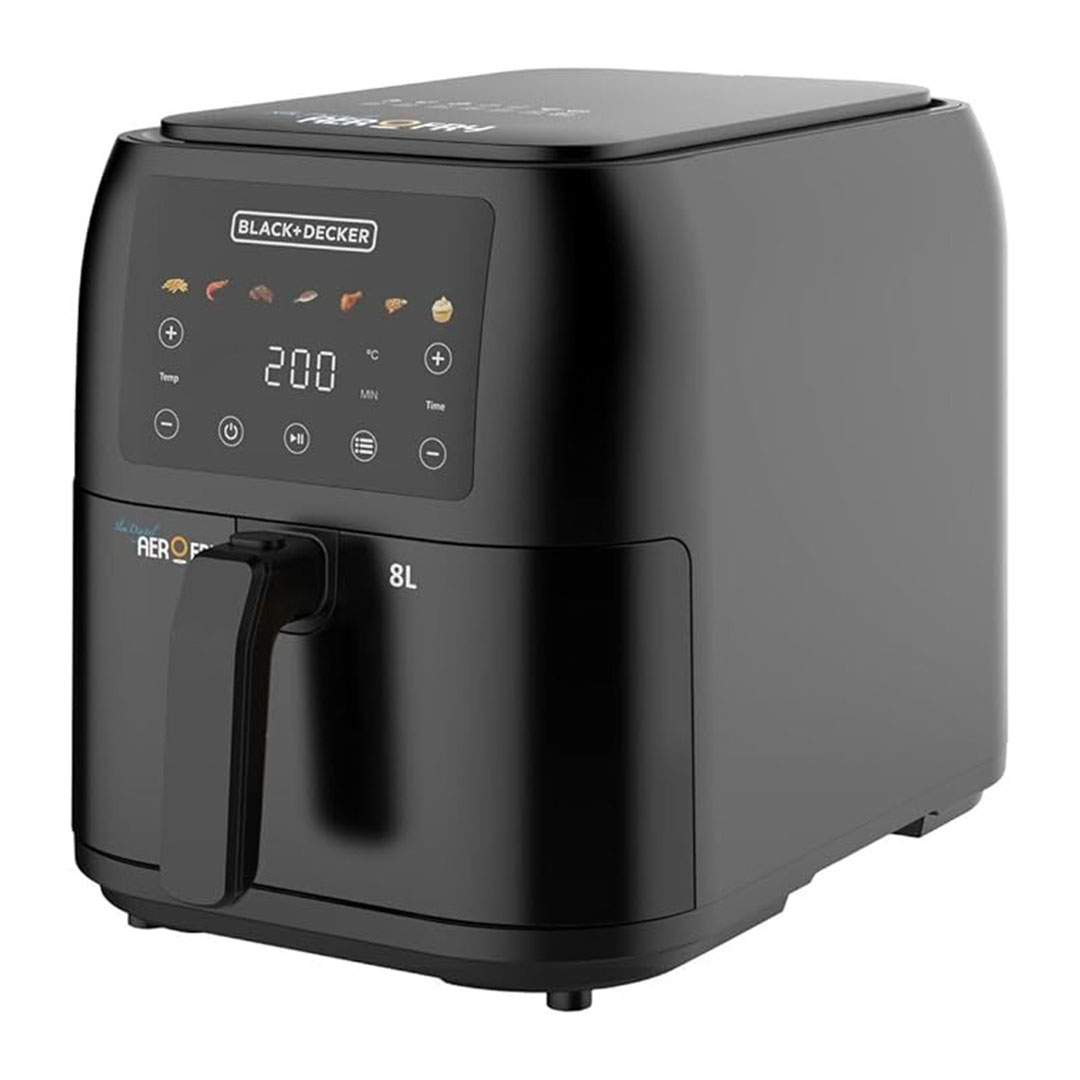 قلاية هوائية - 8 لتر - أسود - SAF80-B5