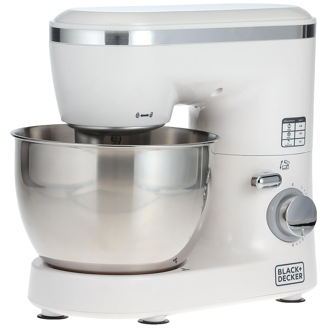 بلاك أند ديكر عجان كهربائي - 1000 وات - أبيض - SM1000