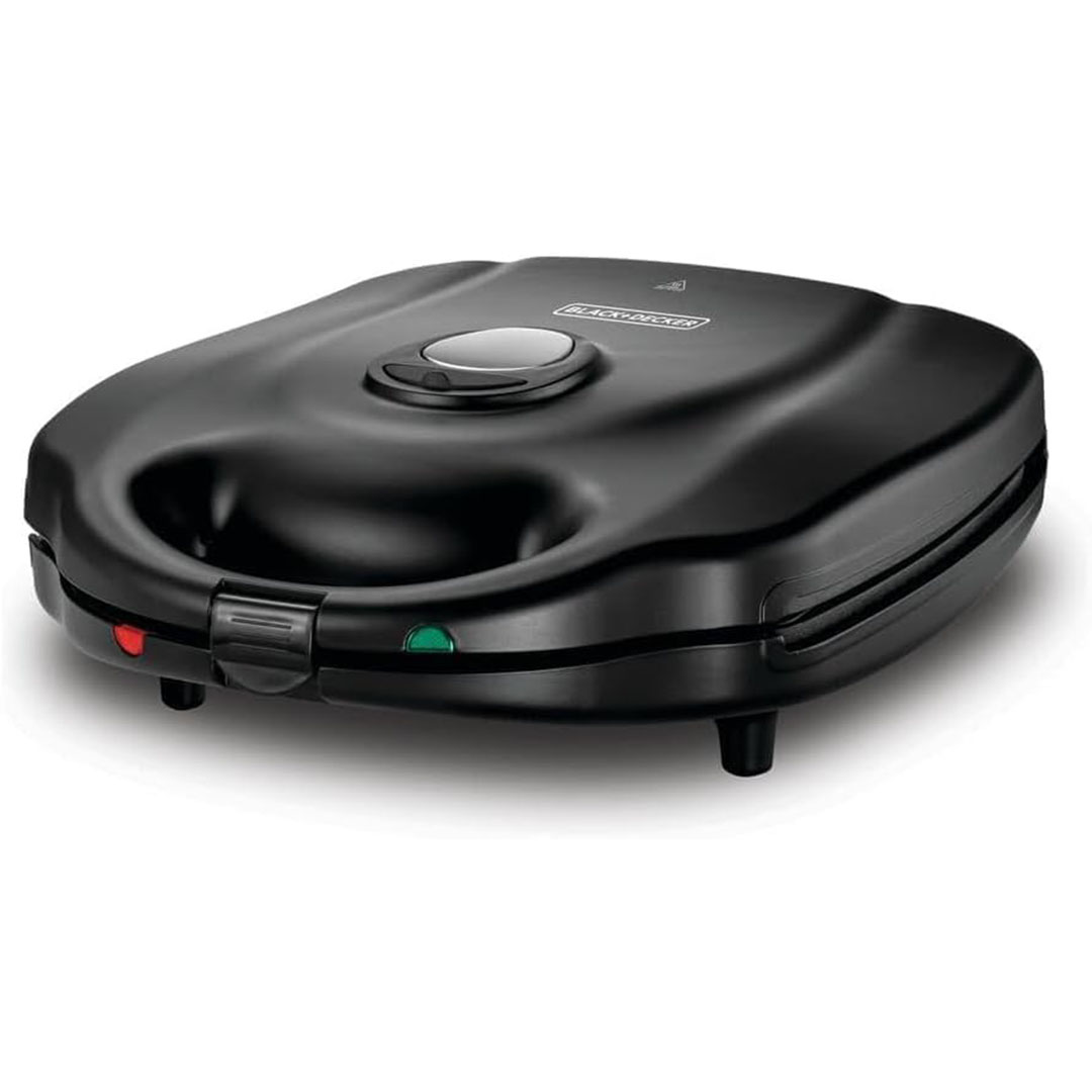 ماكينة صنع الساندويتشات والوافل 3*1 بلاك اند ديكر - 1400 وات - TS4130-B5