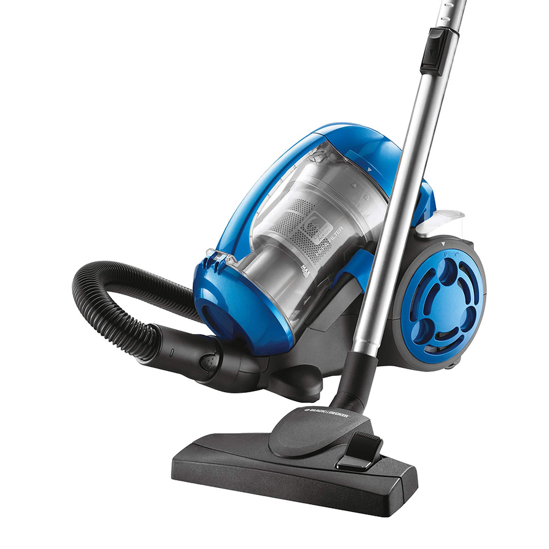 مكنسة كهربائية بلاك اند ديكر - 2000 وات - 1.8 لتر- ازرق/اسود - Vm2825-B5