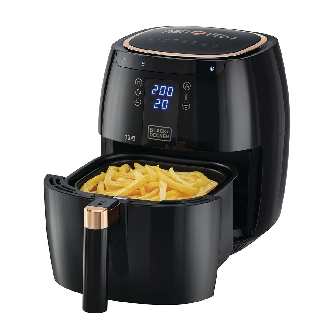 بلاك أند ديكر مقلاة هوائية - 5.5 لتر - أسود - AF5539-B5