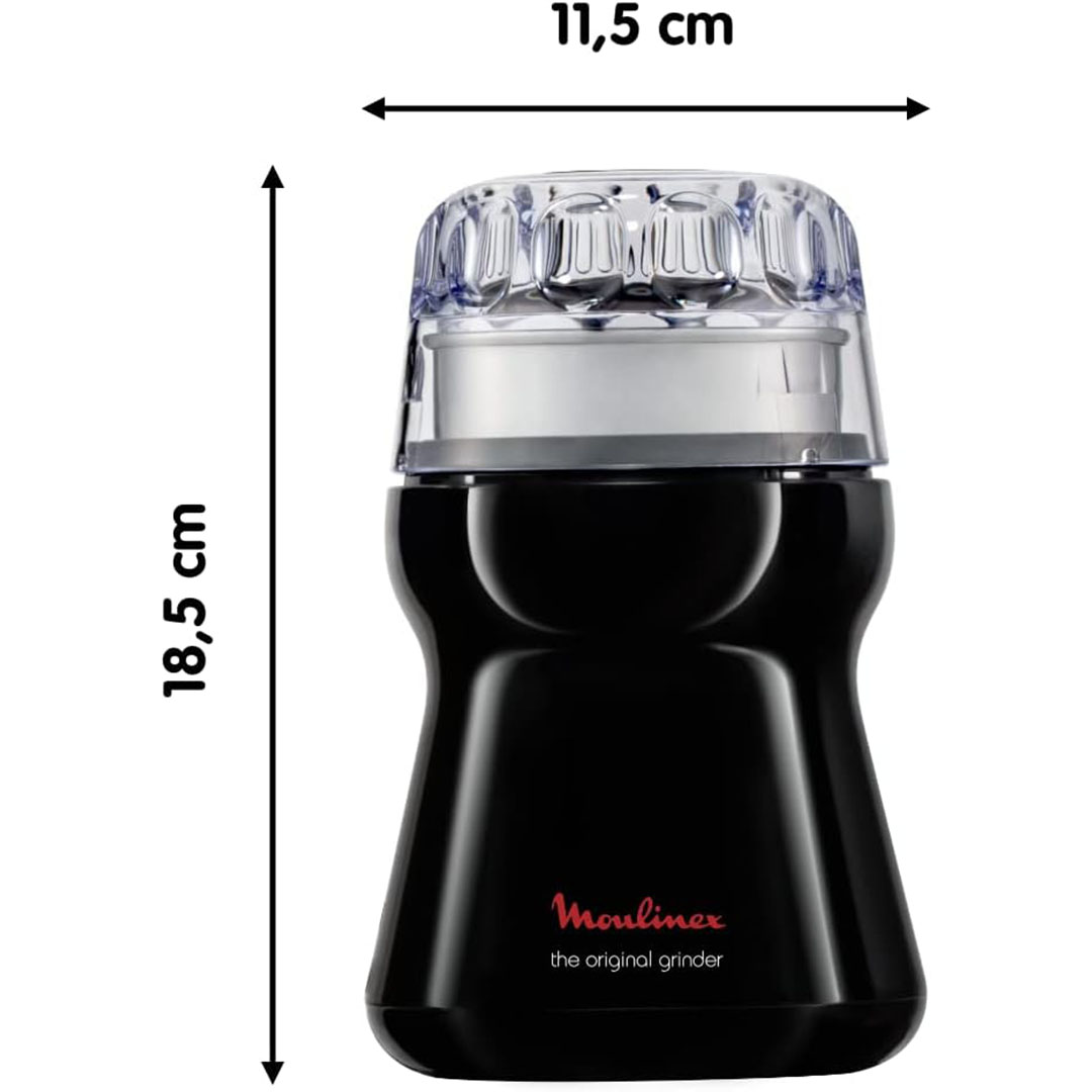 مولينكس مطحنة قهوة - أسود - 180 وات - AR110830
