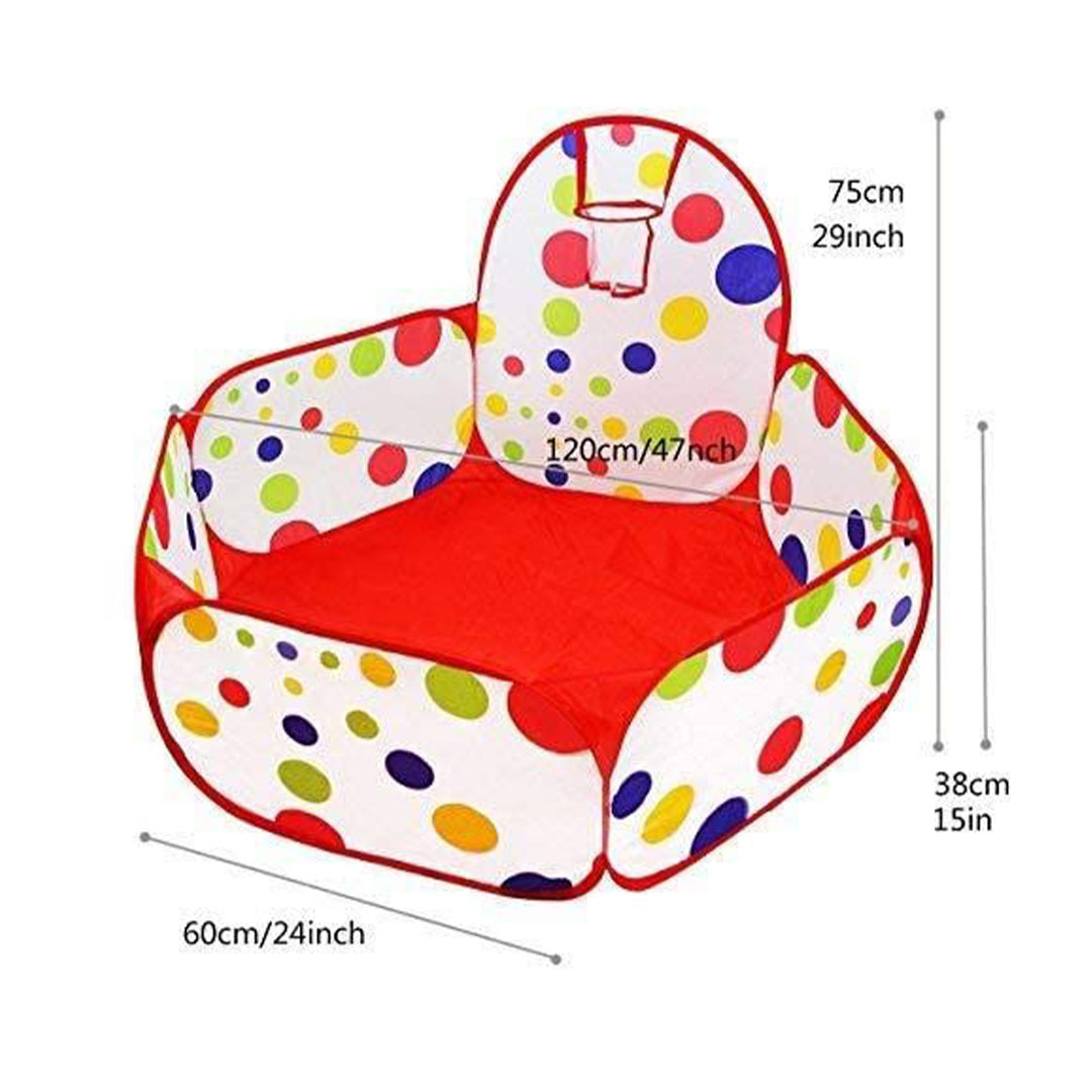 خيمة لعب للأطفال مع كور ملونة