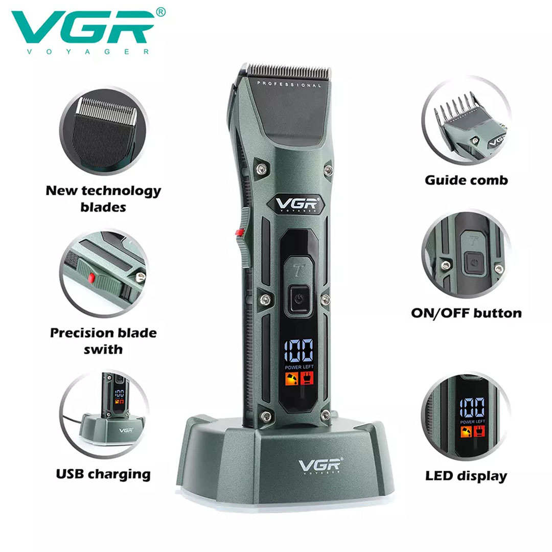 ماكينة حلاقة لاسلكية أحترافية VGR-696