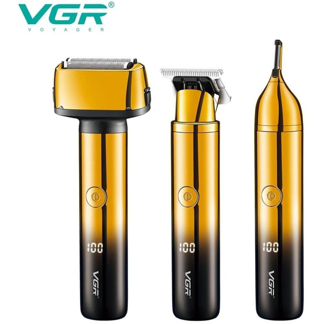 ماكينة حلاقة 3*1 للدقن والحواجب - VGR-367